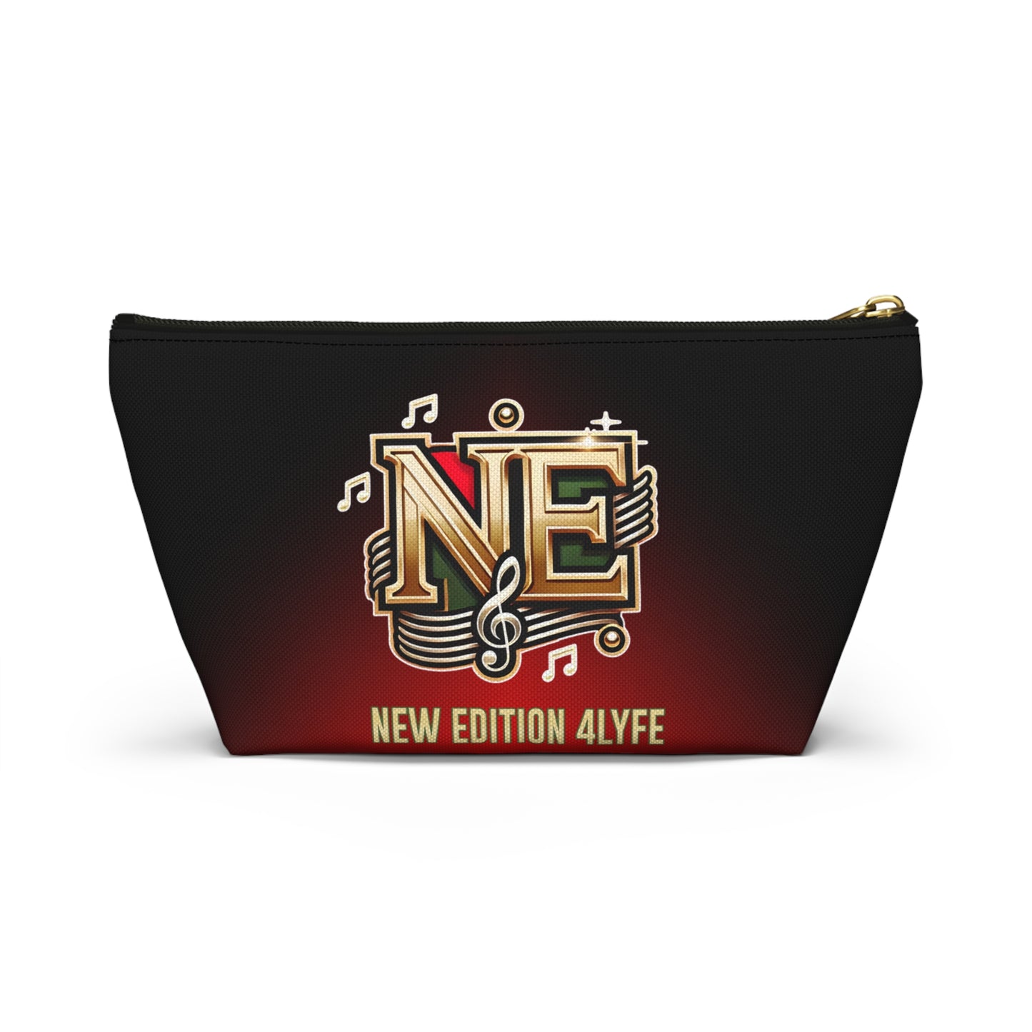 NEW EDITION 4 LYFE LOGO Accessory Pouch w T-bottom