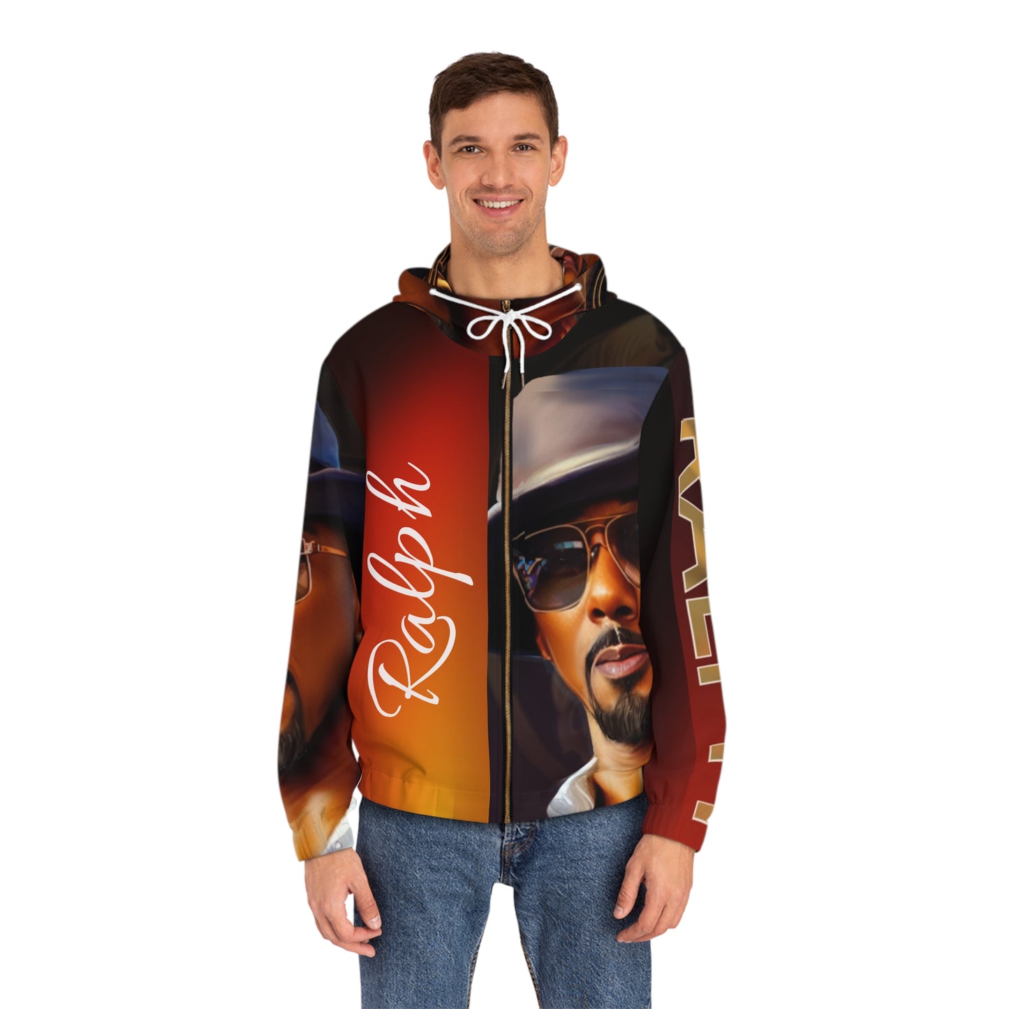 Ralph Men's Full-Zip Hoodie (AOP)