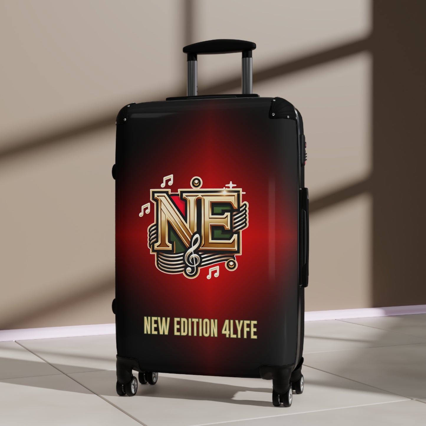 NEW EDITION 4 LYFE LOGO Suitcases