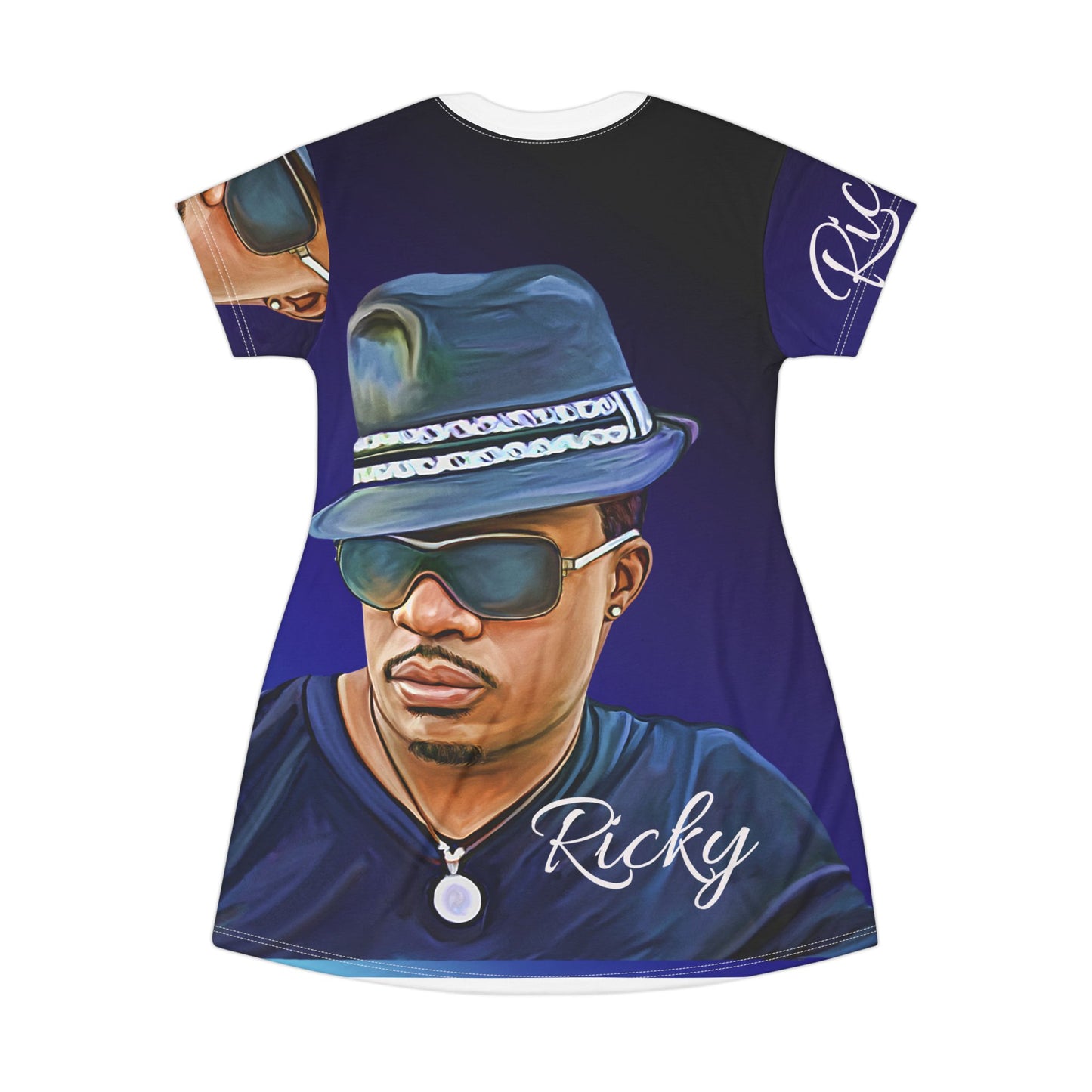 Ricky T-Shirt Dress (AOP)