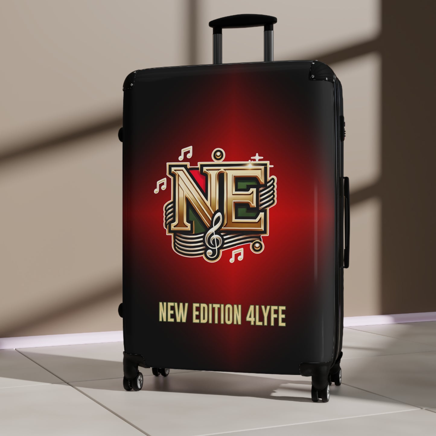 NEW EDITION 4 LYFE LOGO Suitcases