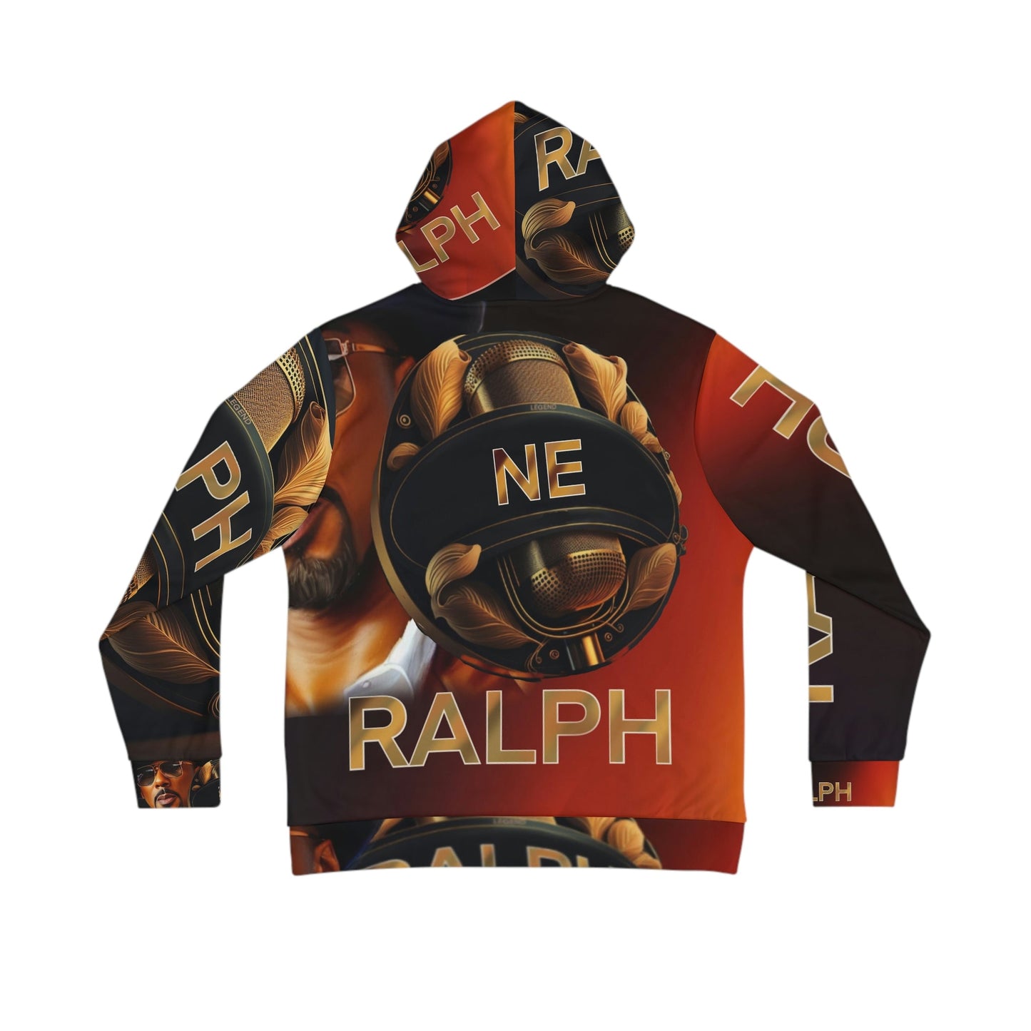 Ralph Men's All-Over-Print Hoodie