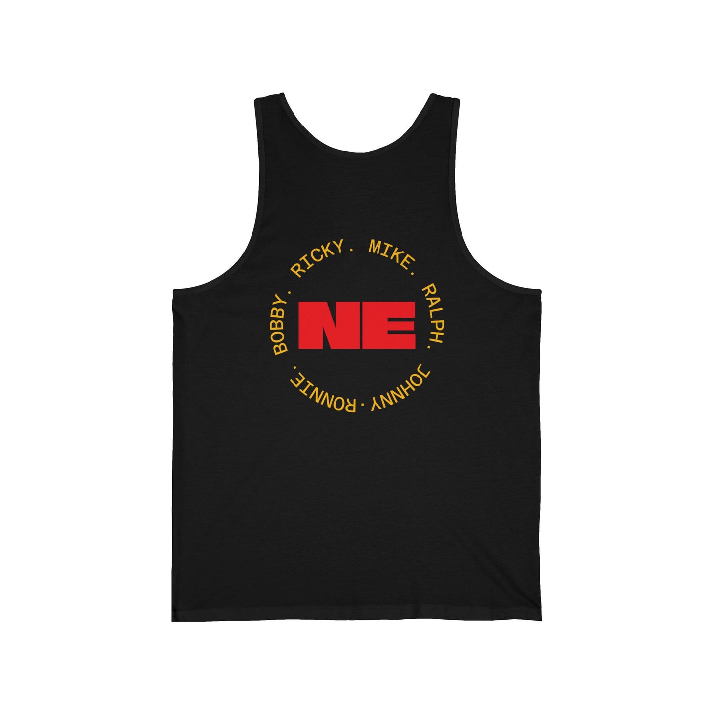 NE4LYFE Unisex Jersey Tank - New Edition Tribute Shirt - Casual Summer Wear, Music Lover Gift, Concert Outfit, 90s Nostalgia, Graphic Tee