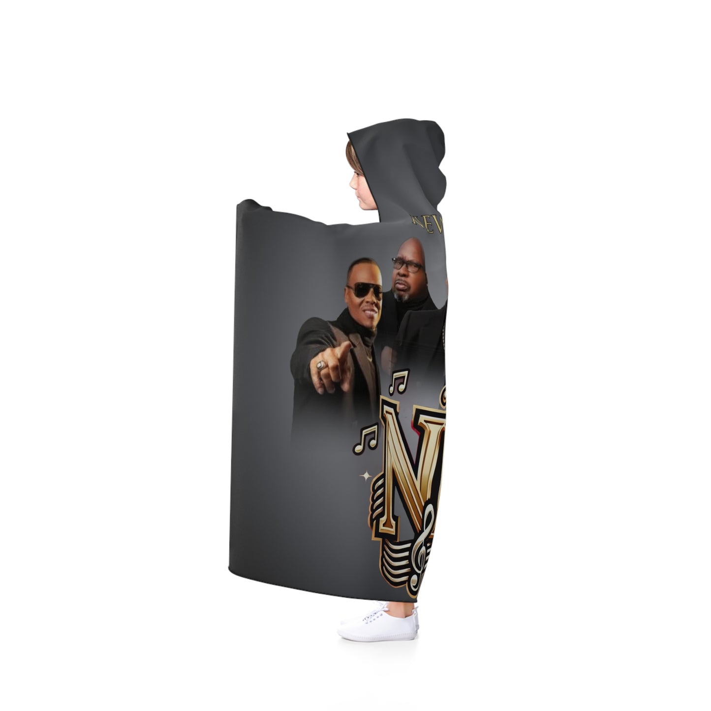 New Edition Hooded Blanket - Celebrate 4LYFE with Cozy Comfort