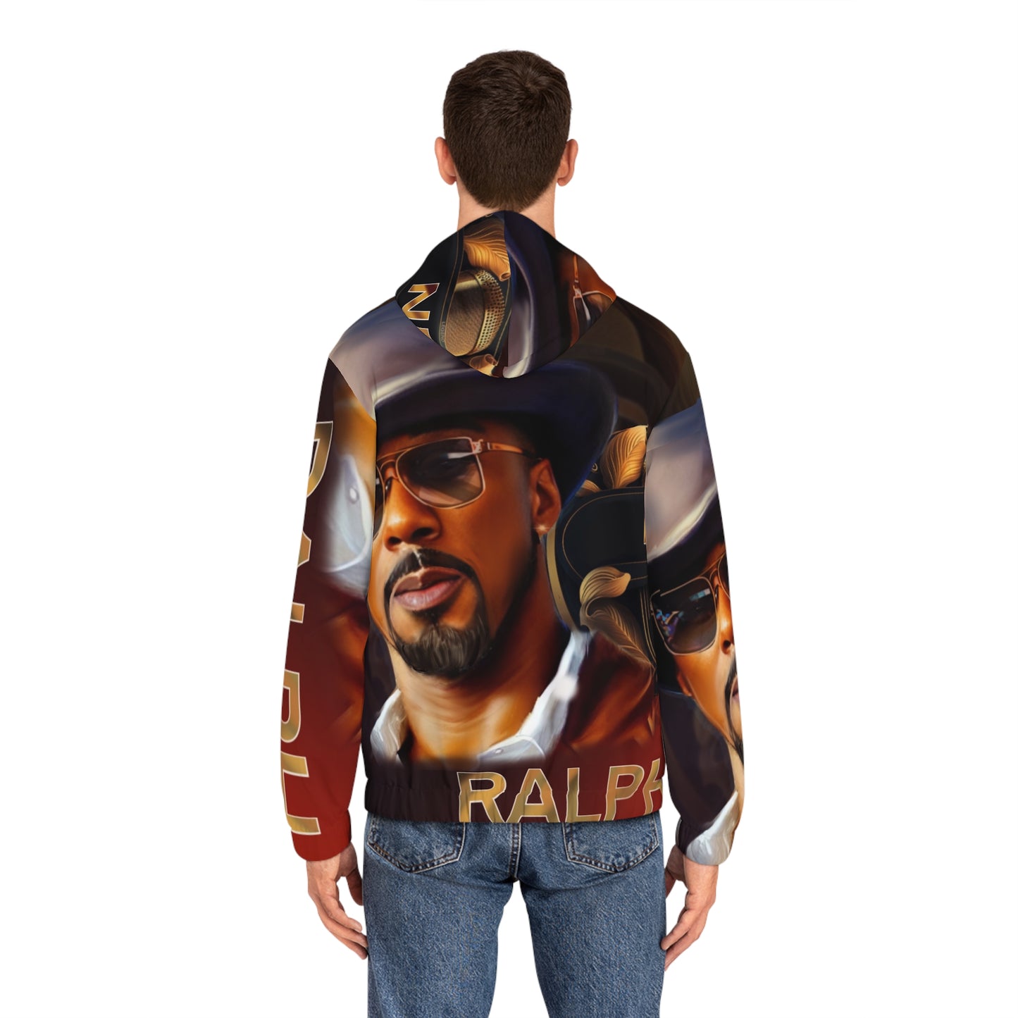 Ralph Men's Full-Zip Hoodie (AOP)