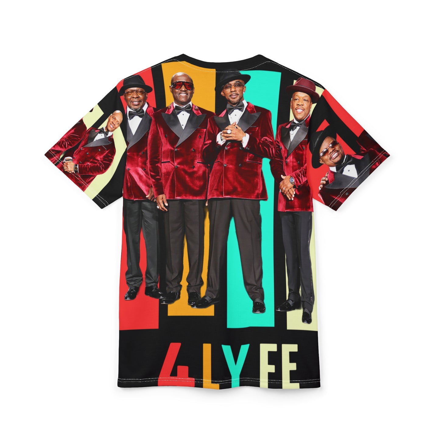 New Edition 4LYFE Unisex T-Shirt, Music Tees, Band Apparel, Concert Wear, Retro Style Shirt, Gift for Fans