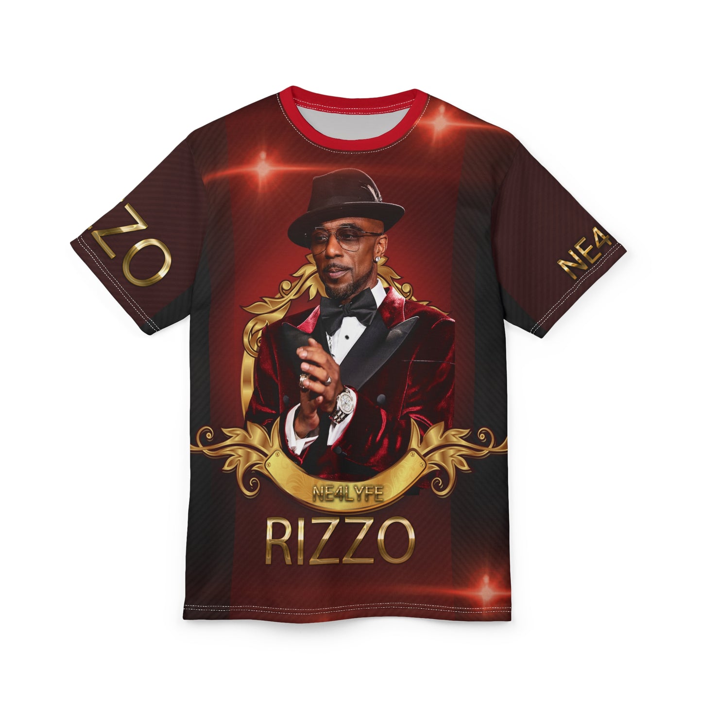 RIZZO Unisex Cut & Sew Tee (AOP)