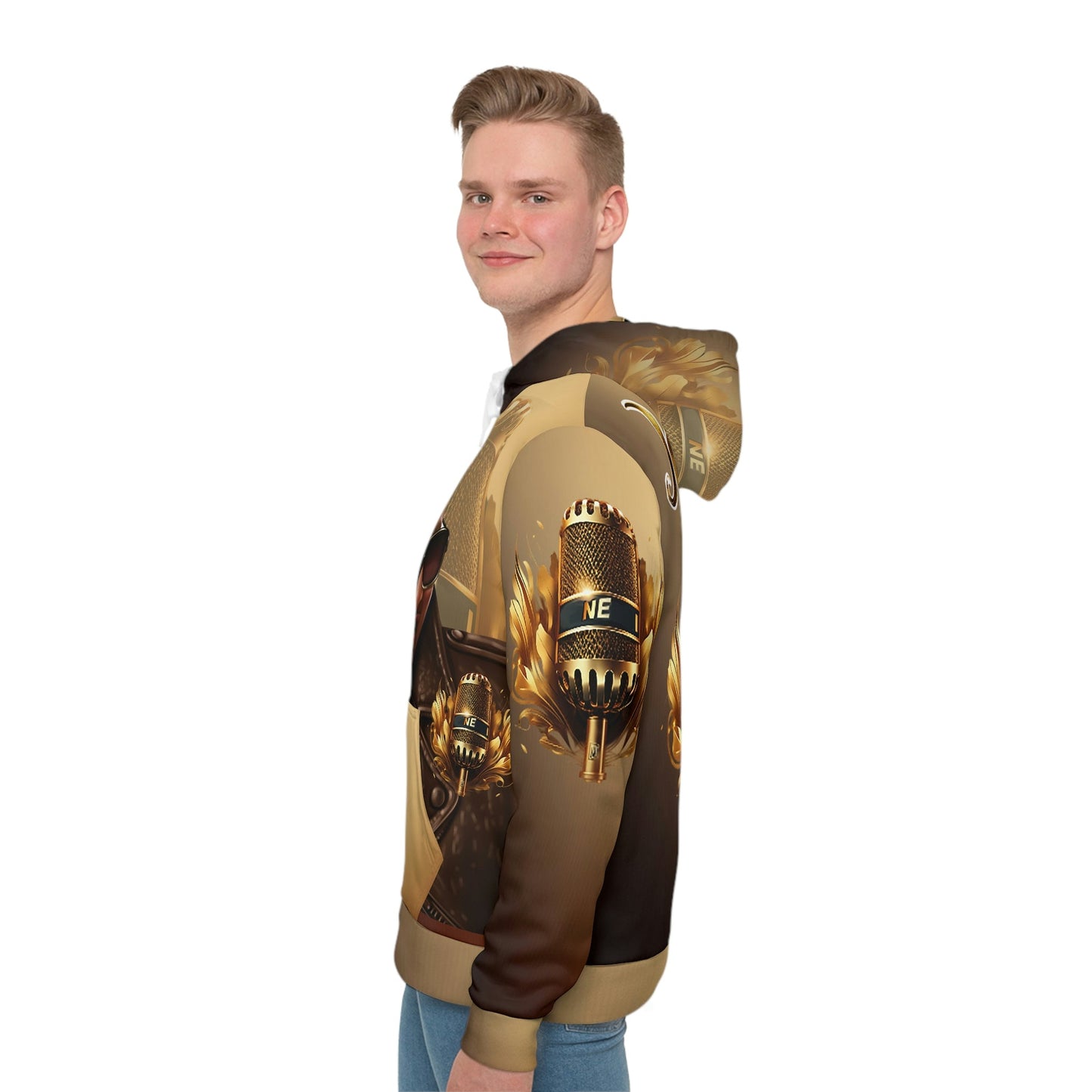 Johnny Logo Men's All-Over-Print Hoodie