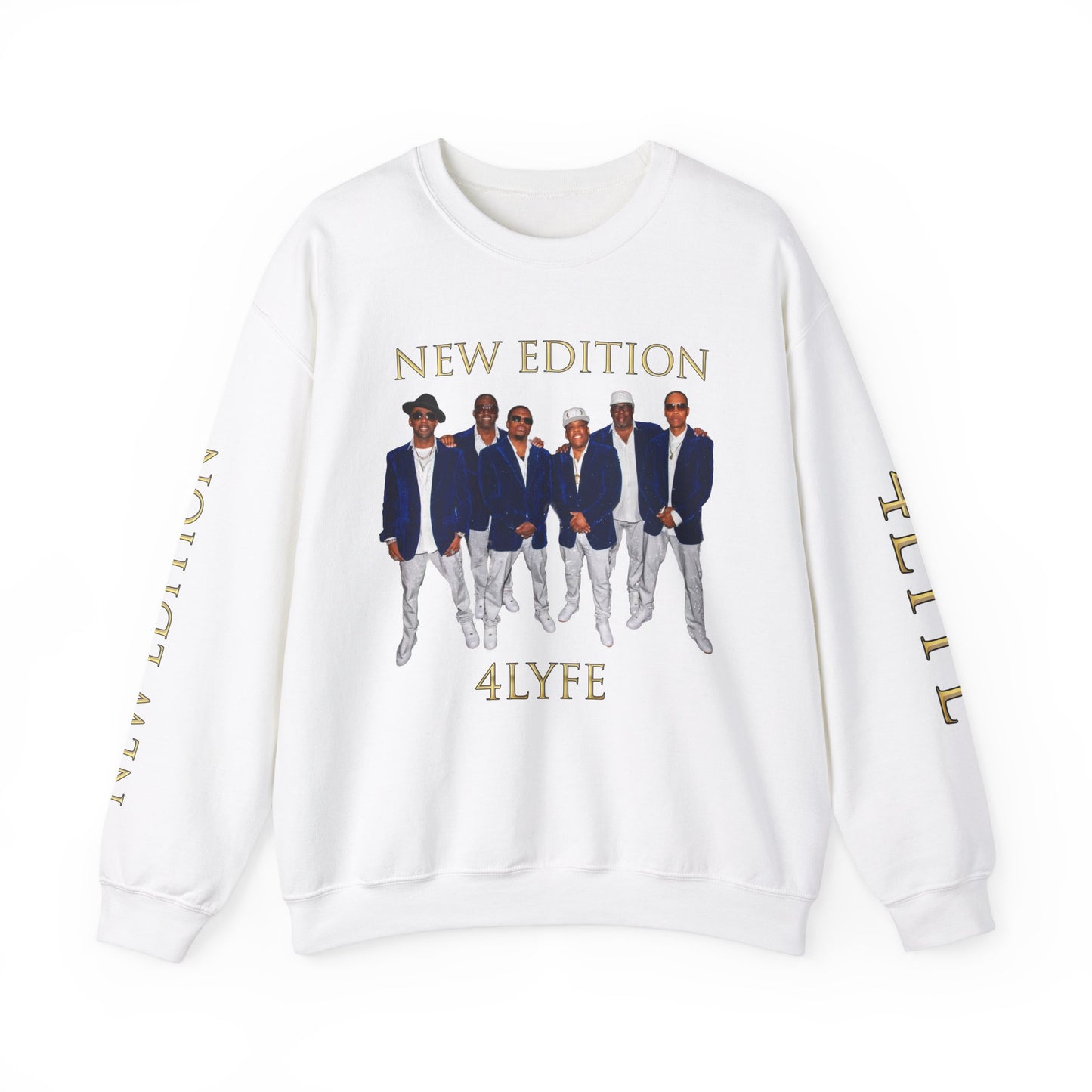 New Edition 4LYFE Unisex Sweatshirt – Music Tribute Apparel
