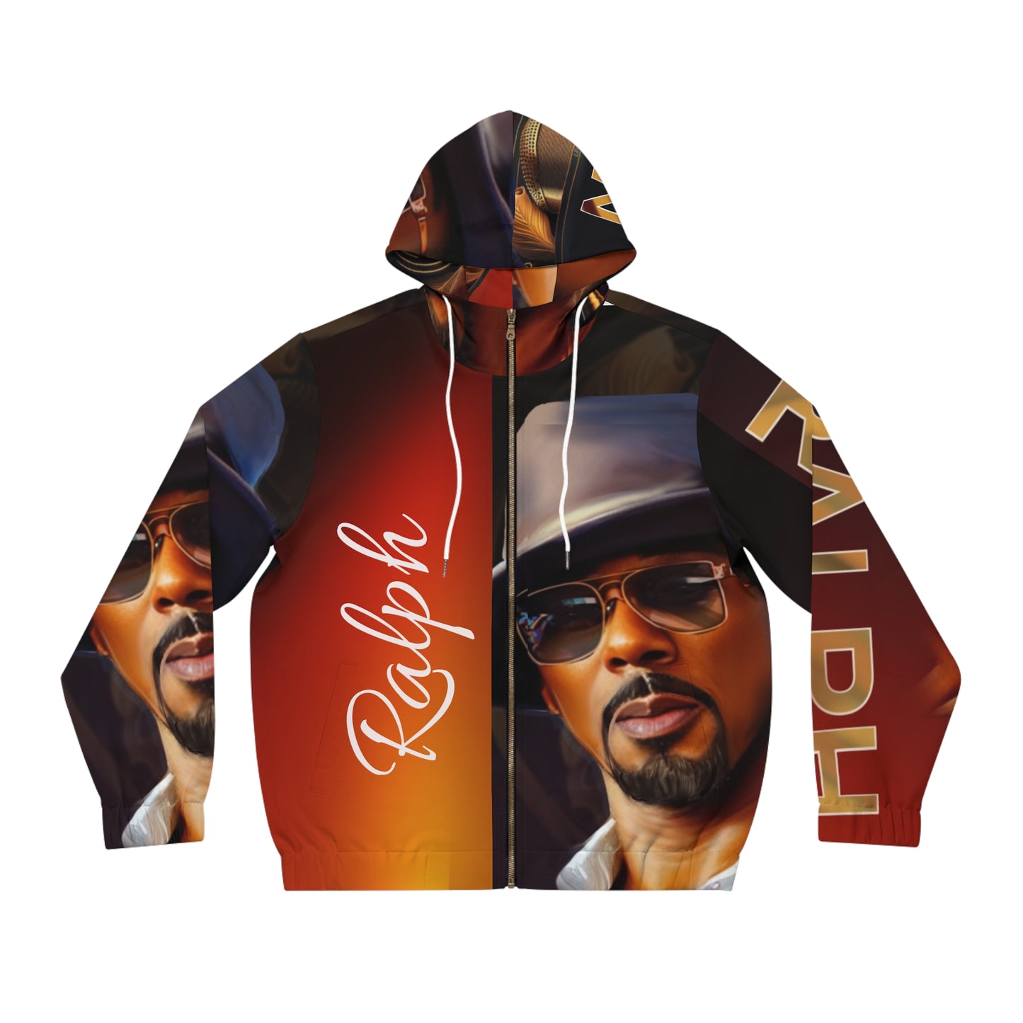 Ralph Men's Full-Zip Hoodie (AOP)