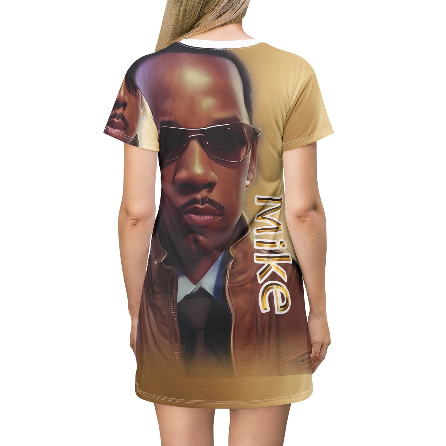Mike T-Shirt Dress (AOP)
