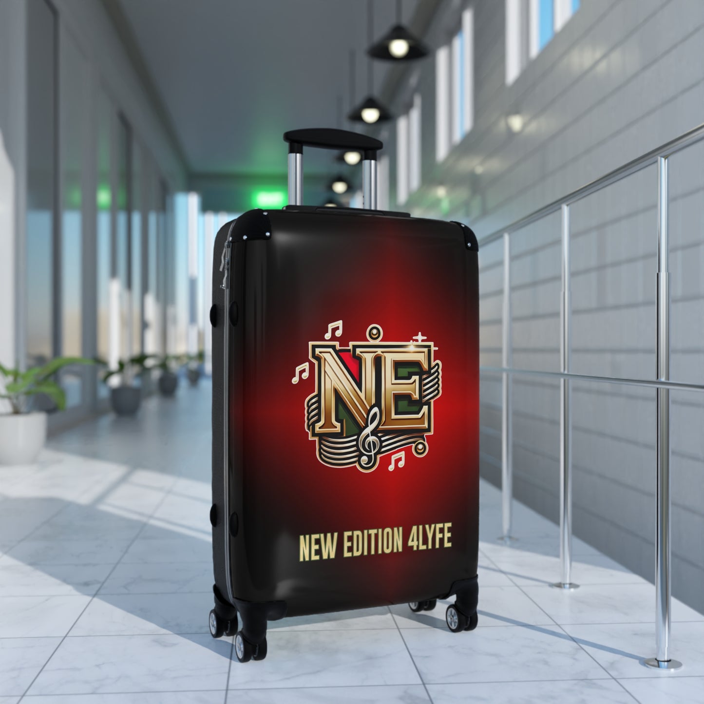 NEW EDITION 4 LYFE LOGO Suitcases