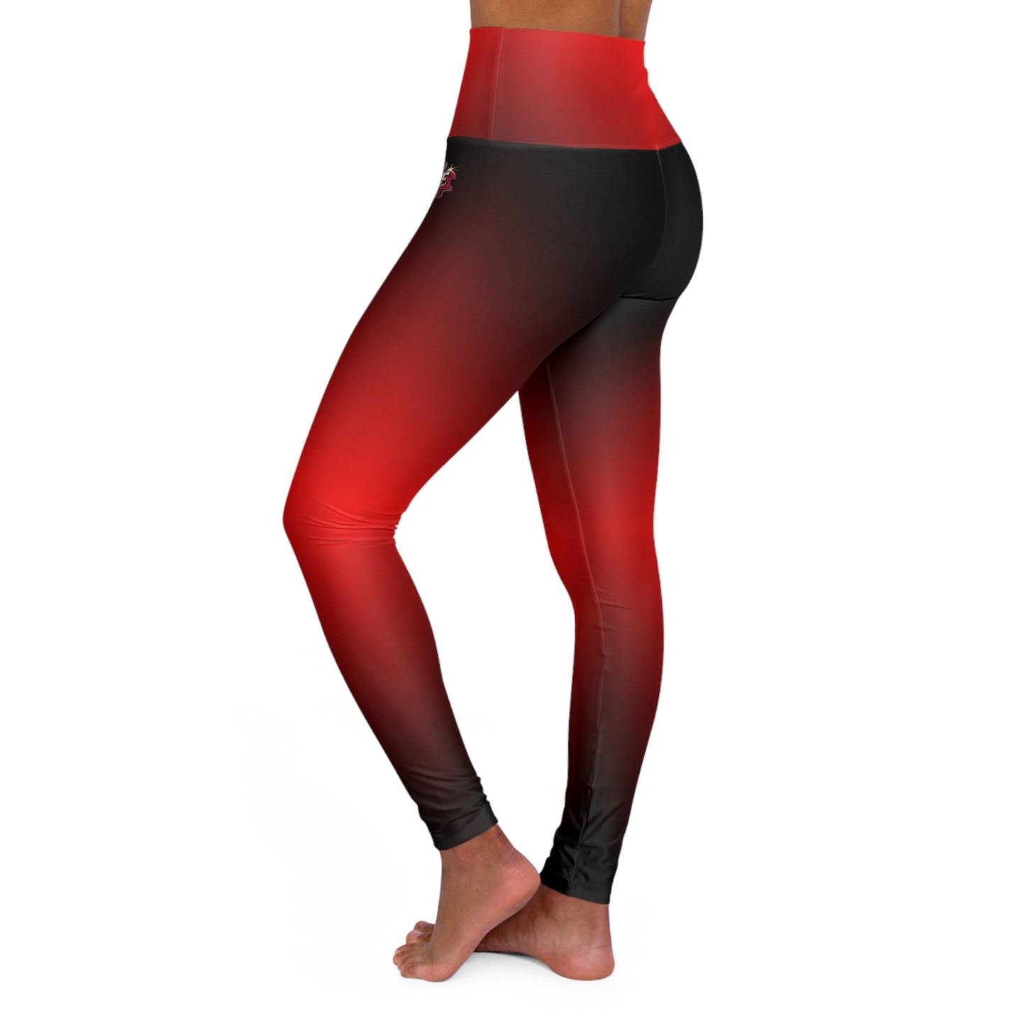 NEW EDITION 4 LYFE High Waisted Yoga Leggings (AOP)