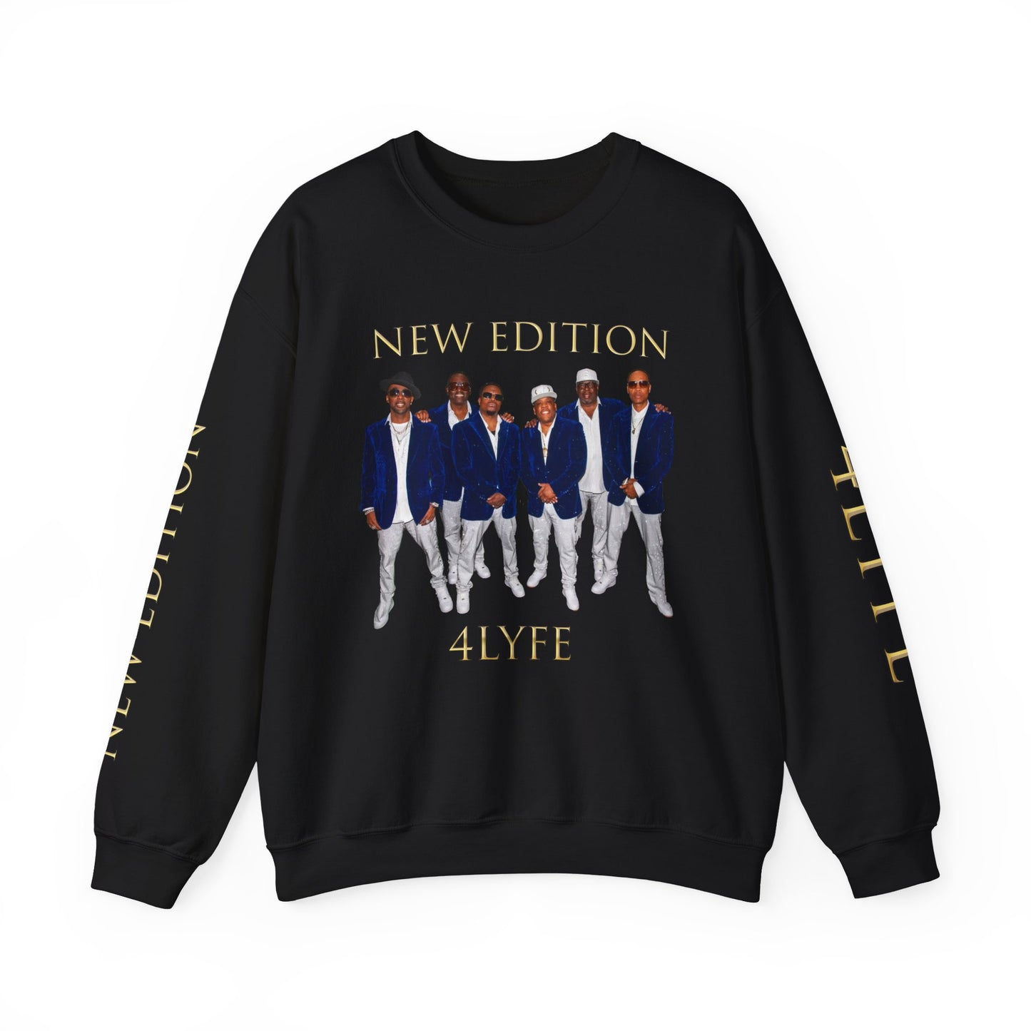 New Edition 4LYFE Unisex Sweatshirt – Music Tribute Apparel