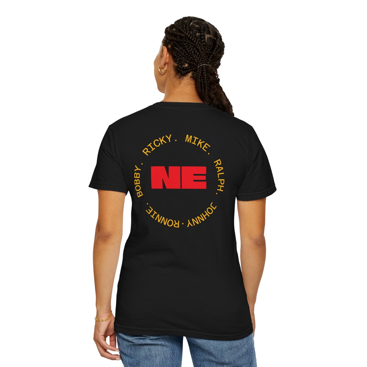 New Edition Retro T-Shirt | Unisex Garment-Dyed Tee for Concerts, Music Lovers, Birthday Gifts, Festival Wear, Vintage Style