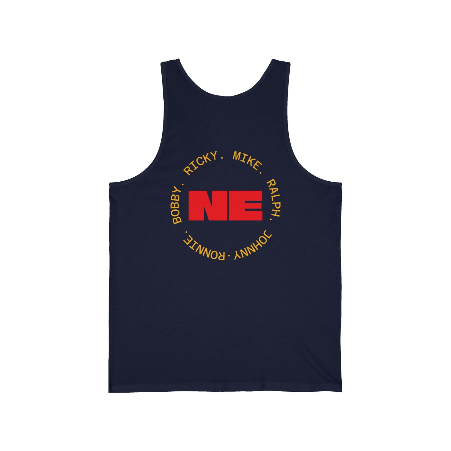 NE4LYFE Unisex Jersey Tank - New Edition Tribute Shirt - Casual Summer Wear, Music Lover Gift, Concert Outfit, 90s Nostalgia, Graphic Tee