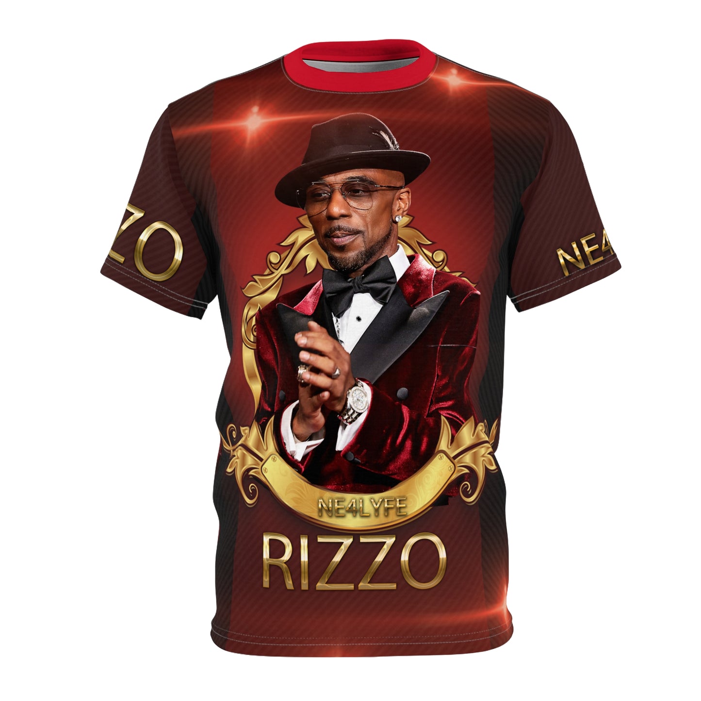 RIZZO Unisex Cut & Sew Tee (AOP)