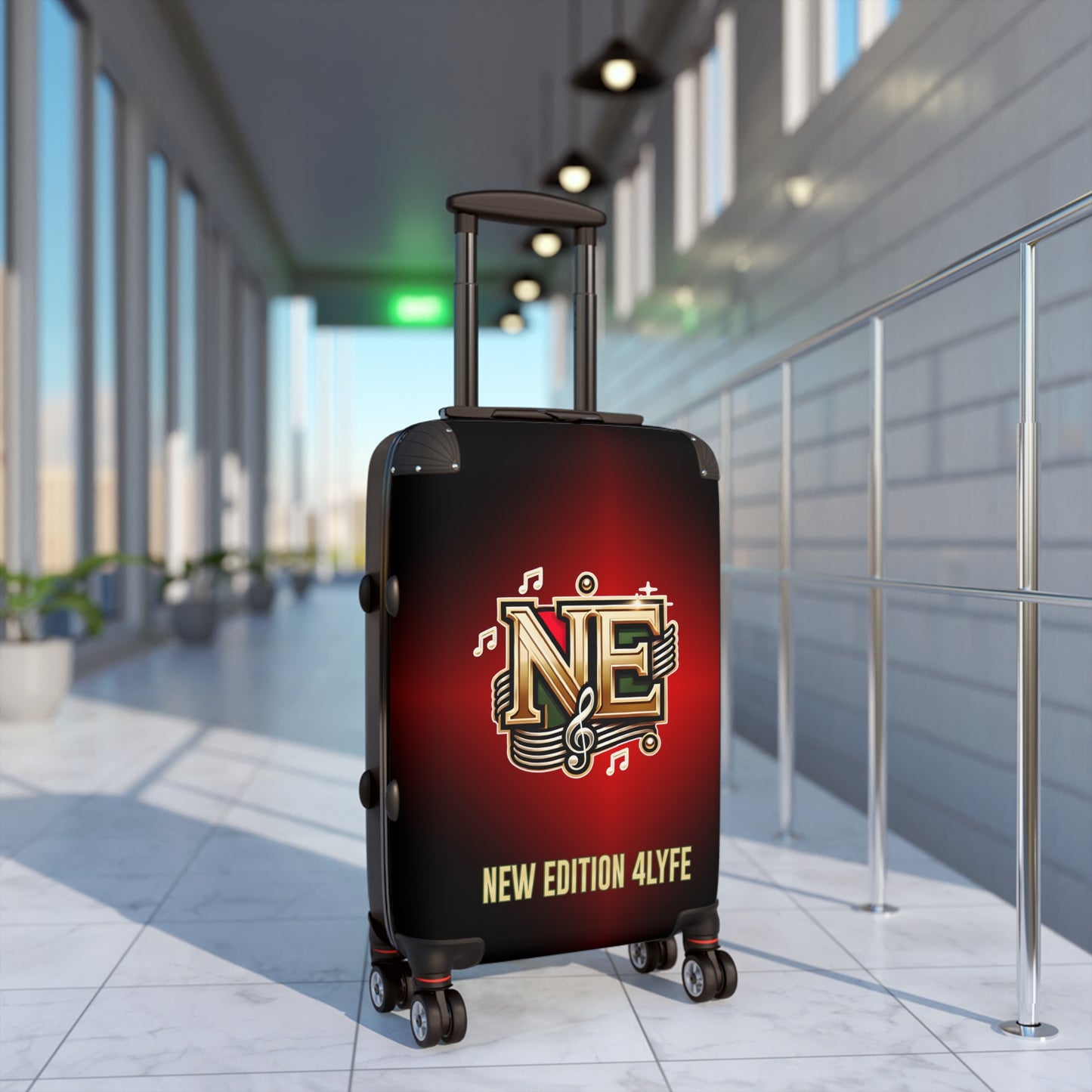 NEW EDITION 4 LYFE LOGO Suitcases