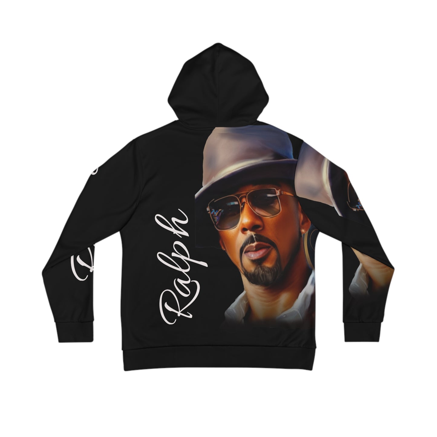 ralph Black Men's Hoodie (AOP)