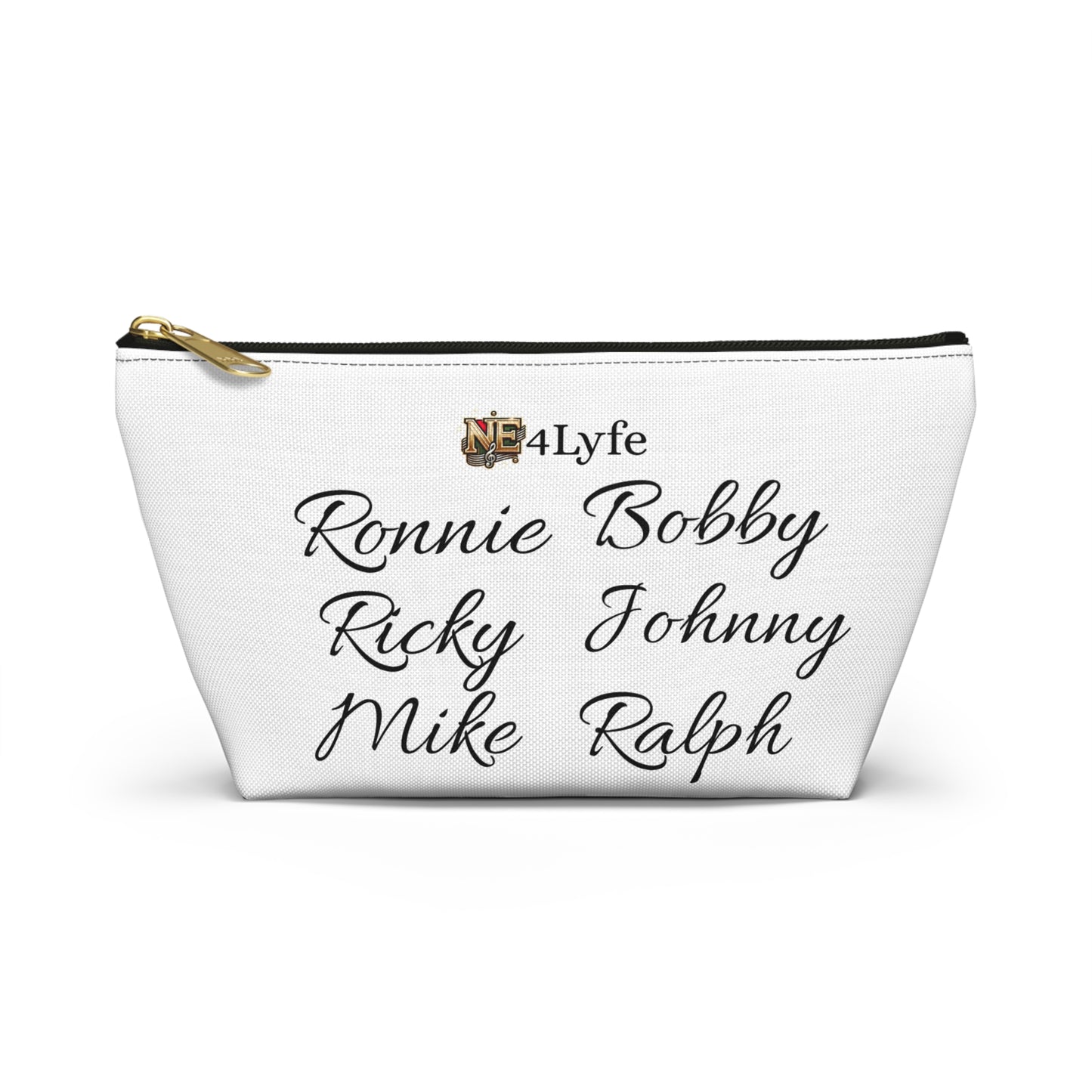 NE4Lyfe Logo Gold Accessory Pouch w T-bottom