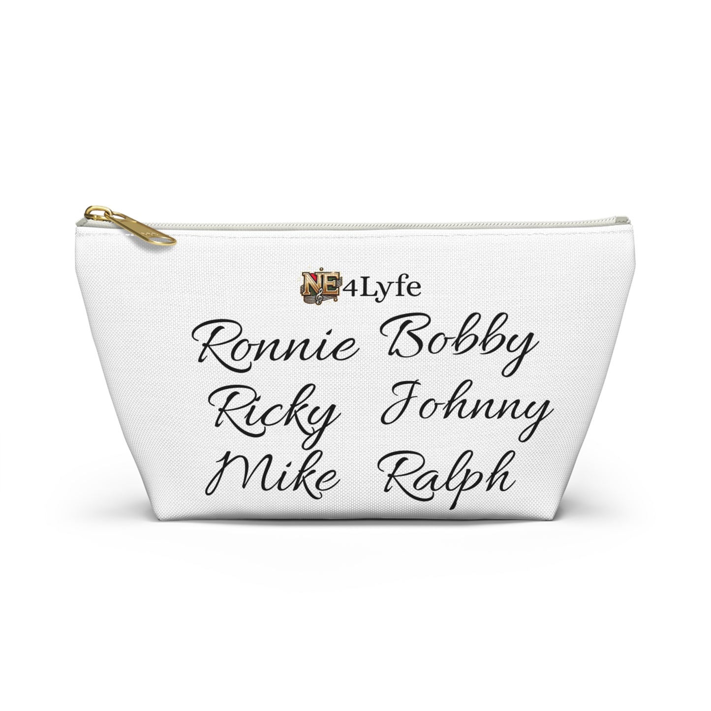 NE4Lyfe Logo Gold Accessory Pouch w T-bottom