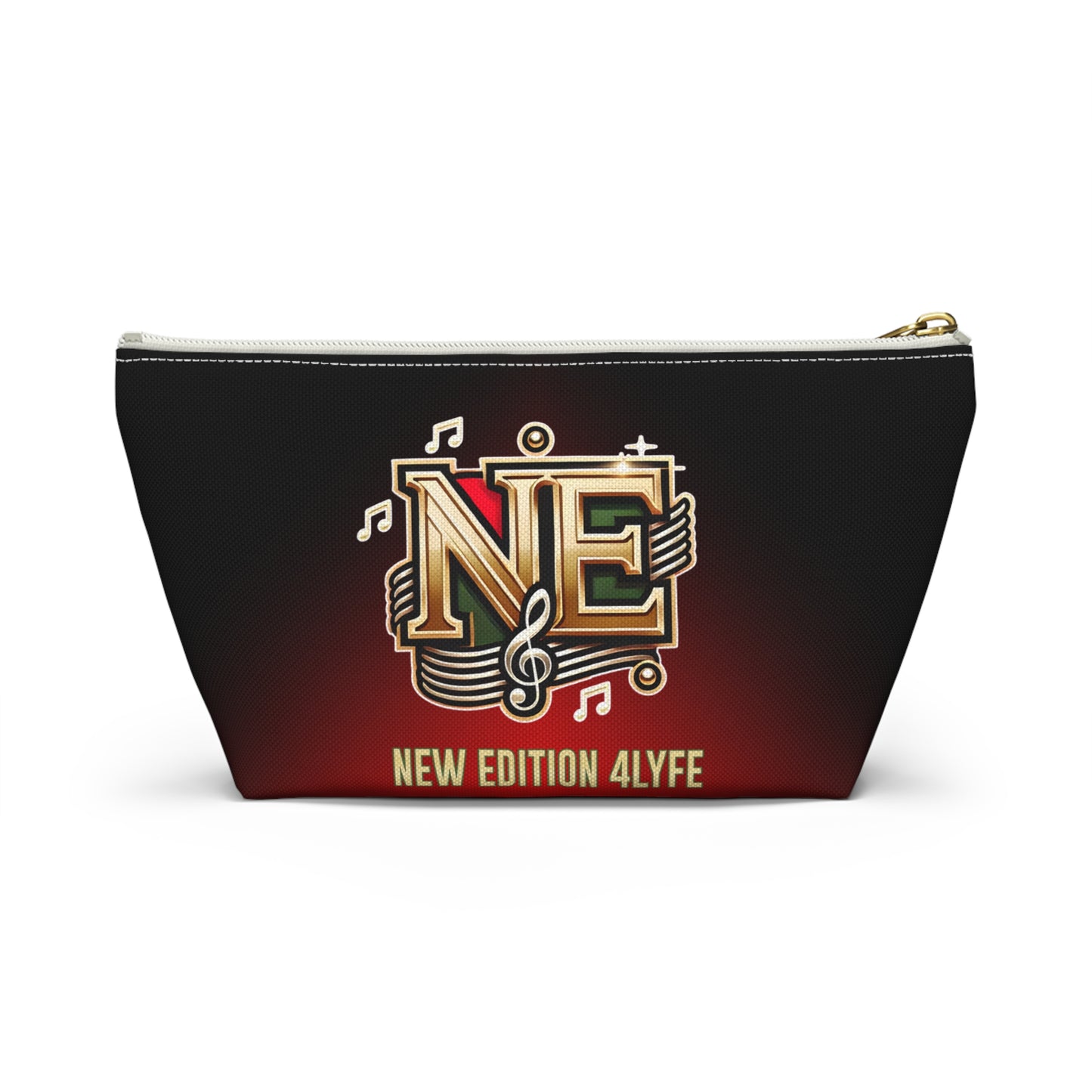 NEW EDITION 4 LYFE LOGO Accessory Pouch w T-bottom