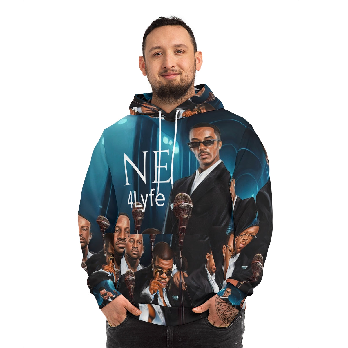 NE4LYFE AOP Fashion Hoodie