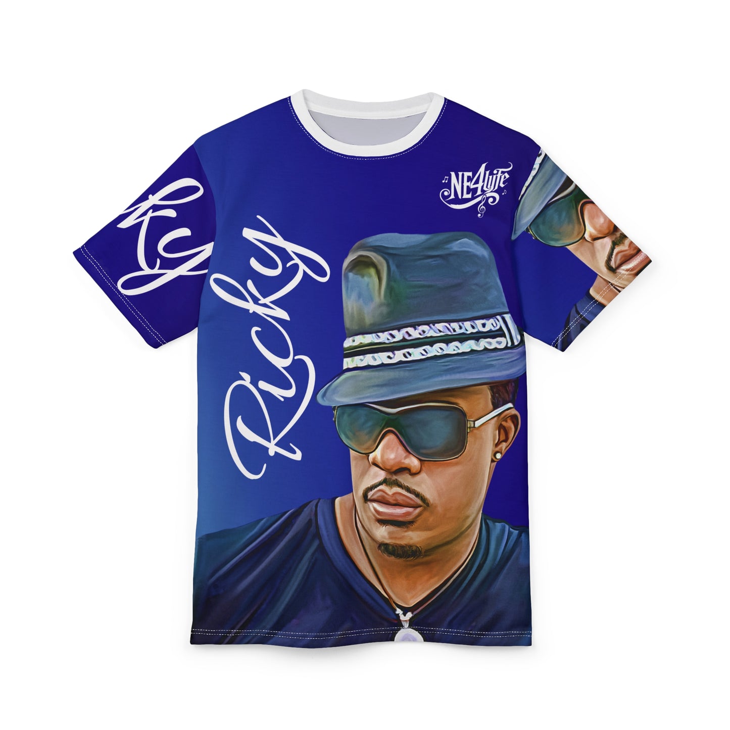 Ricky Unisex Cut & Sew Tee (AOP)