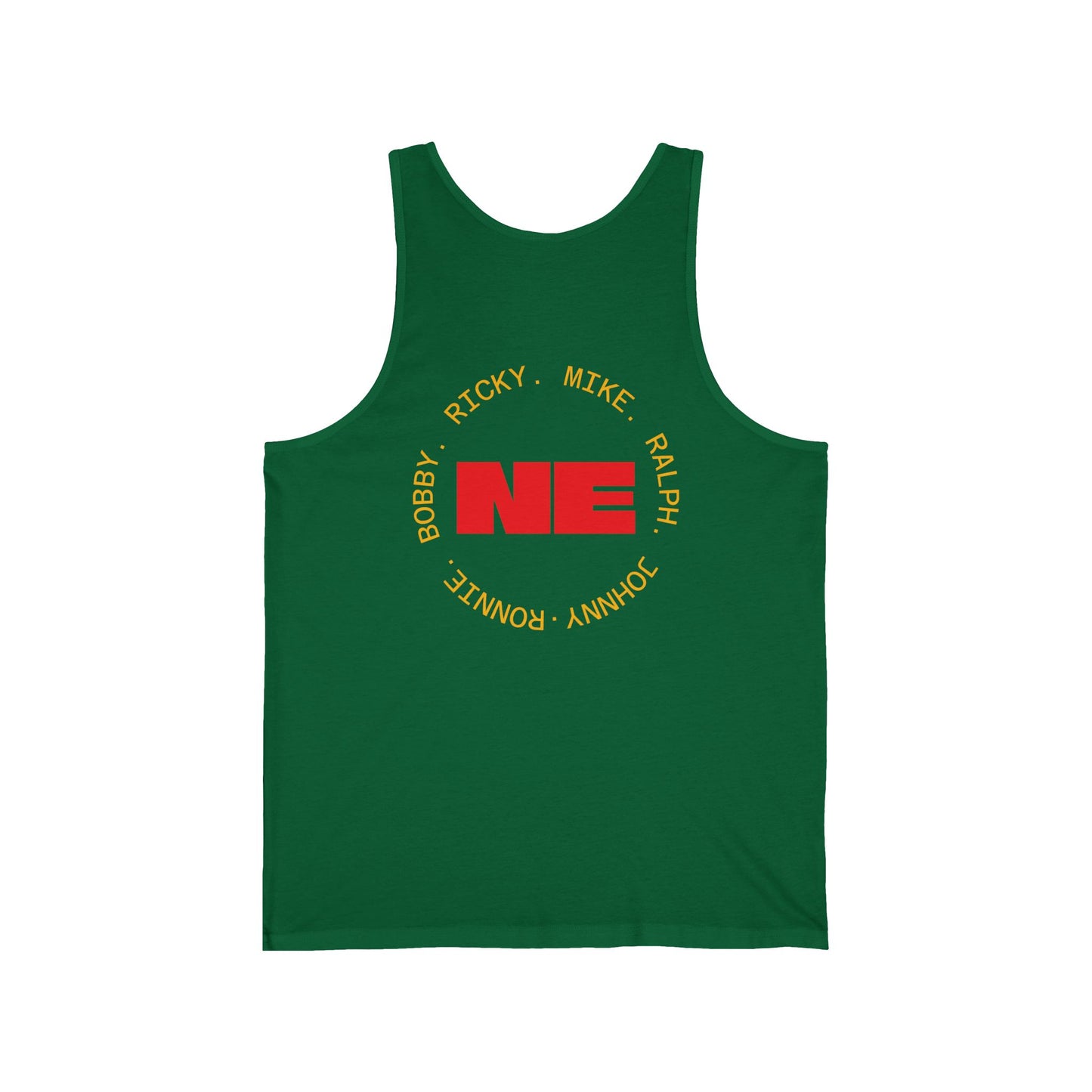 NE4LYFE Unisex Jersey Tank - New Edition Tribute Shirt - Casual Summer Wear, Music Lover Gift, Concert Outfit, 90s Nostalgia, Graphic Tee
