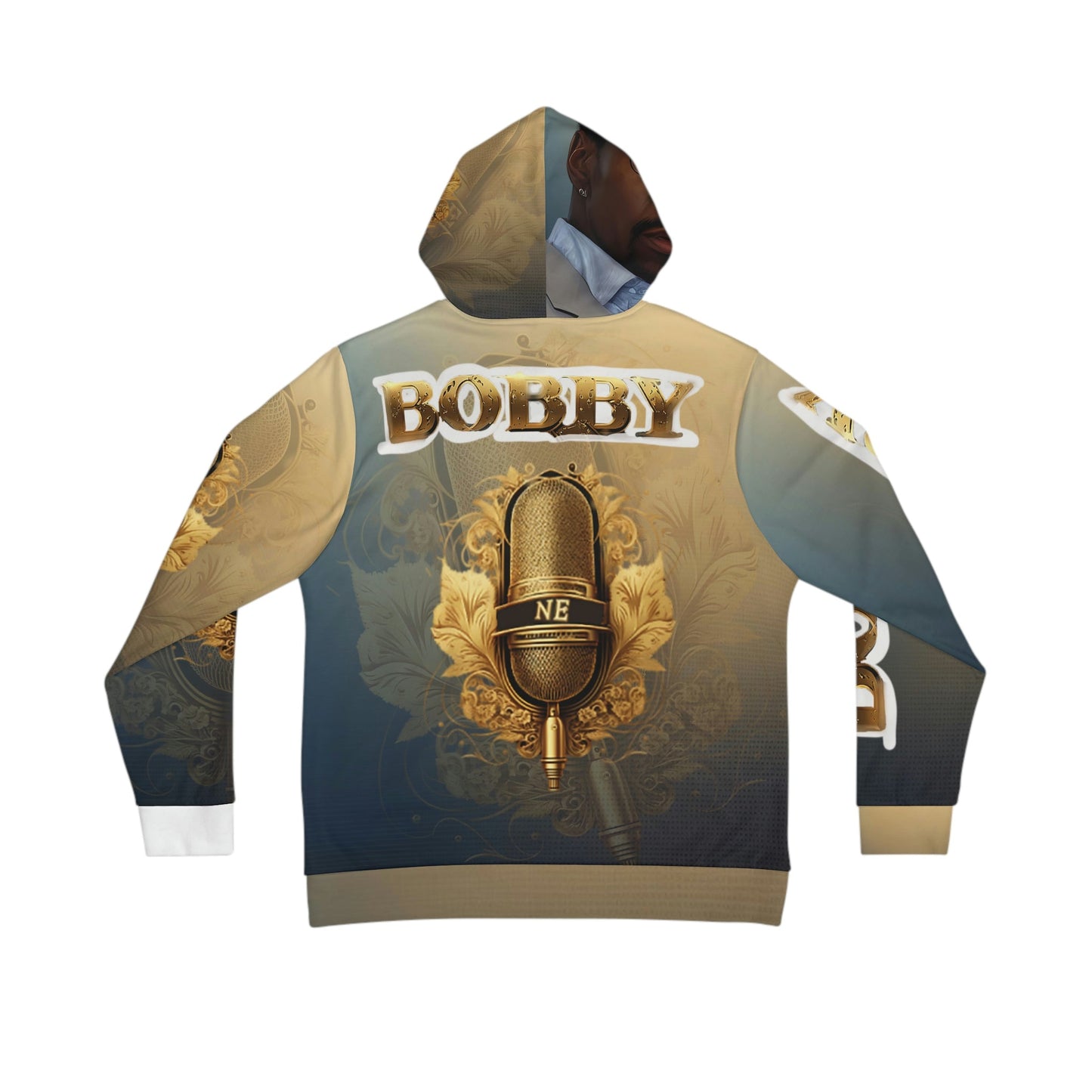 Bobby Logo Men's All-Over-Print Hoodie