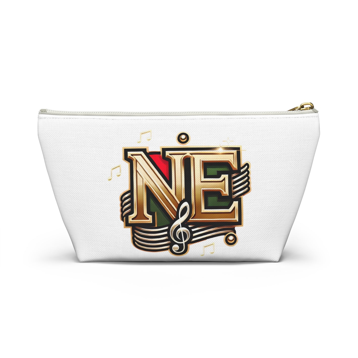 NE4Lyfe Logo Gold Accessory Pouch w T-bottom