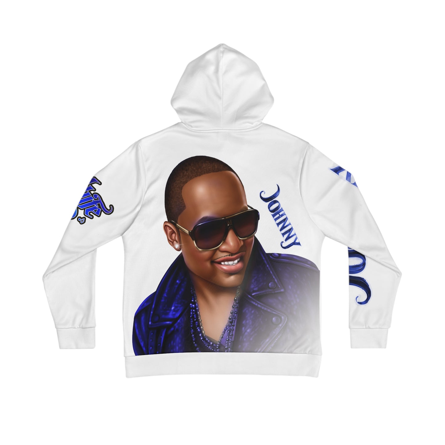 Johnny Blue Men's Hoodie (AOP)