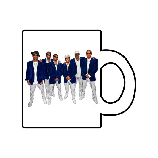 New Edition 4 Lyfe Musical Clear Glass Mug with Handle – 10oz, Perfect Gift for Music Lovers!