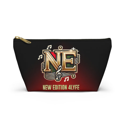 NEW EDITION 4 LYFE LOGO Accessory Pouch w T-bottom