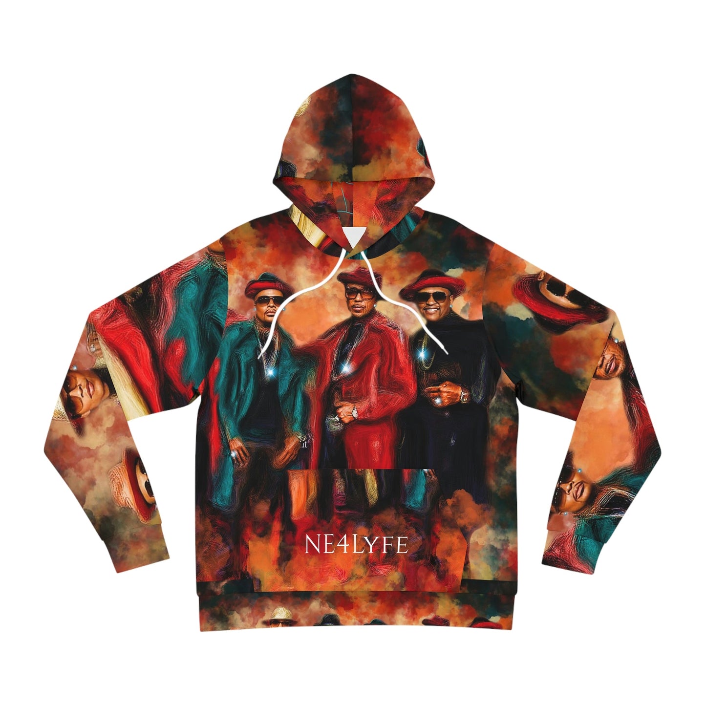NE Culture AOP Fashion Hoodie