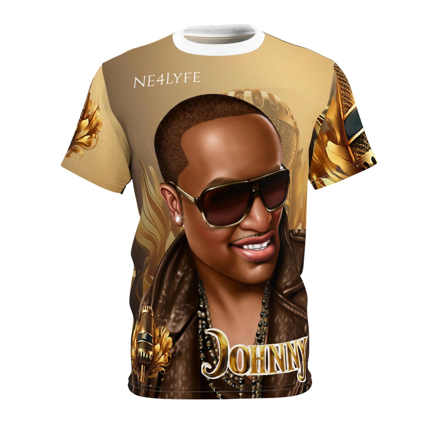 Johnny Logo Unisex AOP Cut & Sew Tee