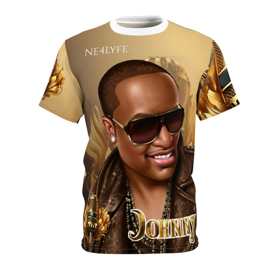 Johnny Logo Unisex AOP Cut & Sew Tee