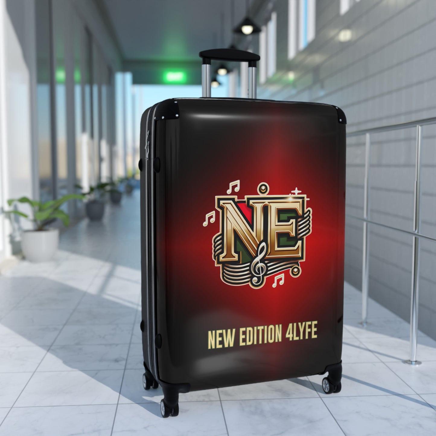 NEW EDITION 4 LYFE LOGO Suitcases