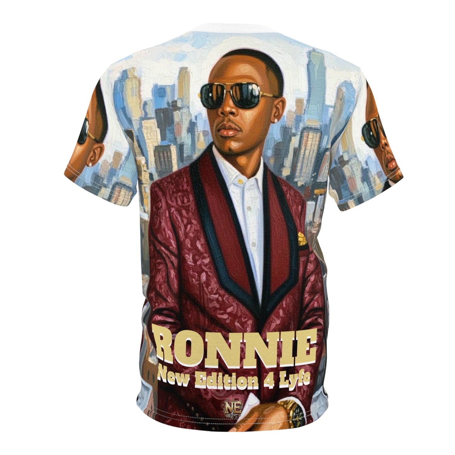 BIG RON Urban Artistic Unisex Tee, Trendy Graphic Shirt, Streetwear Fashion, Casual Wear, Gift for Music Lovers, Hip Hop Style