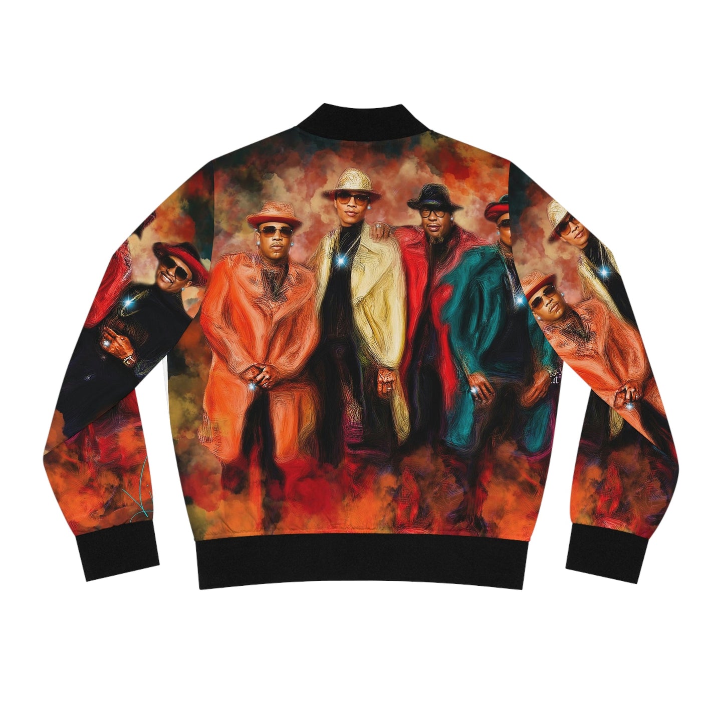 NE Culture Women's Bomber Jacket (AOP)