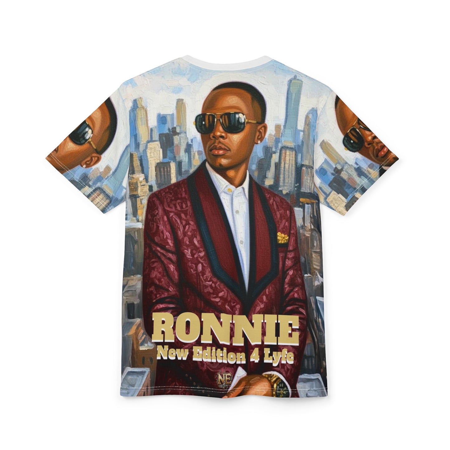 BIG RON Urban Artistic Unisex Tee, Trendy Graphic Shirt, Streetwear Fashion, Casual Wear, Gift for Music Lovers, Hip Hop Style