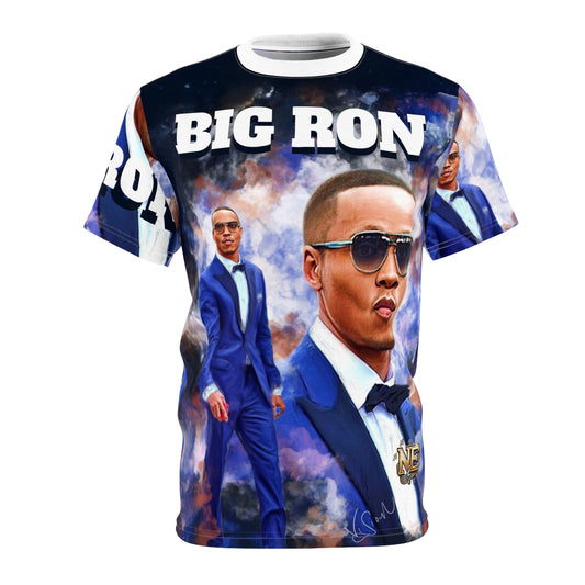 Big Ron Blue Graphic Tee - Stylish Unisex Cut & Sew with Bold Design, Trendy Streetwear, Unique Gift for Fans, Casual Wear, Birthday Gift, [...]