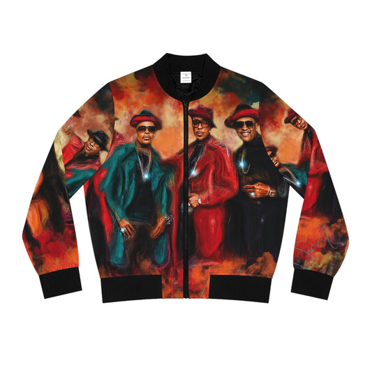 NE Culture Women's Bomber Jacket (AOP)