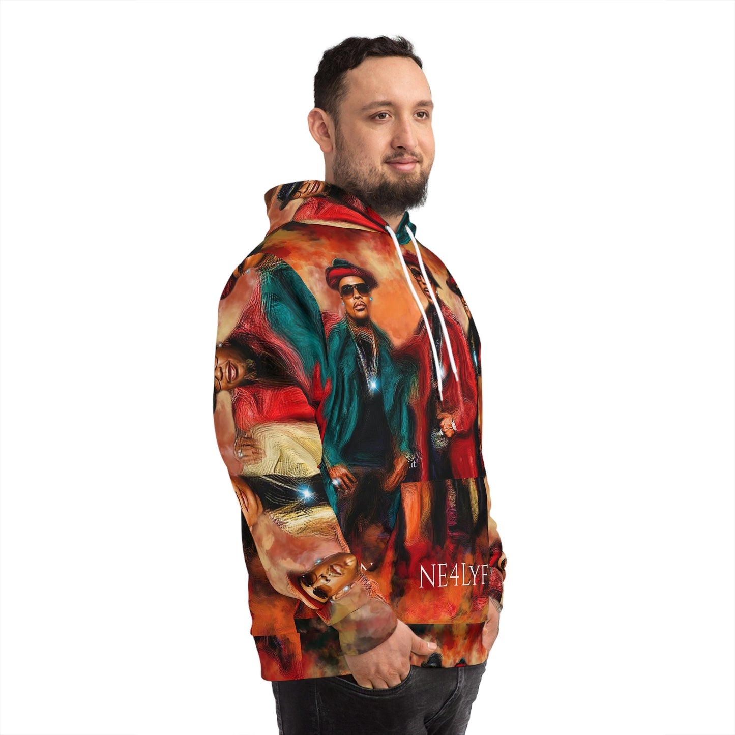NE Culture AOP Fashion Hoodie