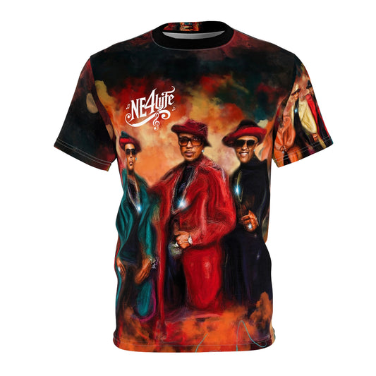 NEW EDITION 4LYFE Unisex Cut & Sew Tee (AOP)
