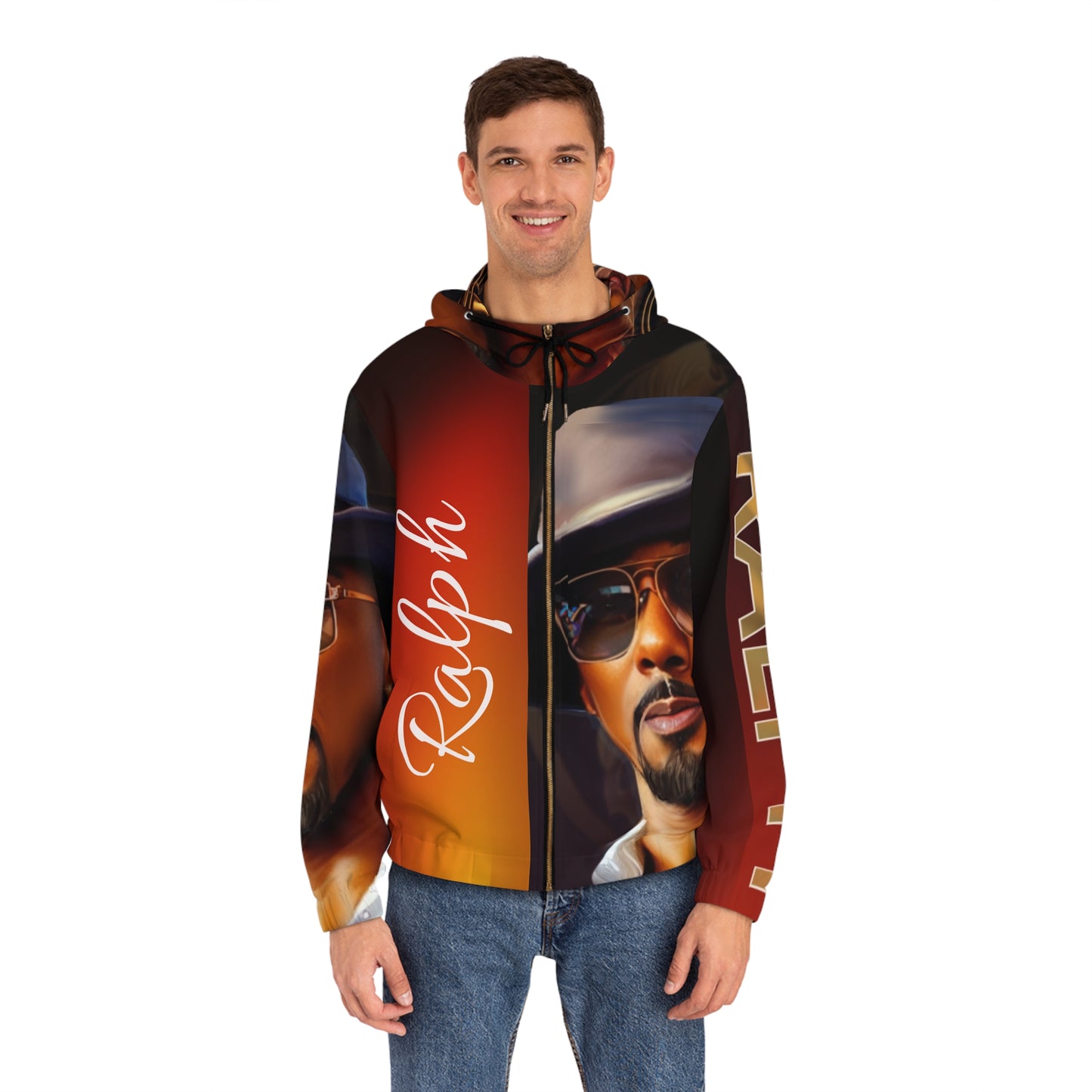 Ralph Men's Full-Zip Hoodie (AOP)