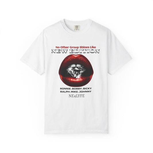 Unisex New Edition Shine Graphic T-Shirt - Nostalgic Music Tee