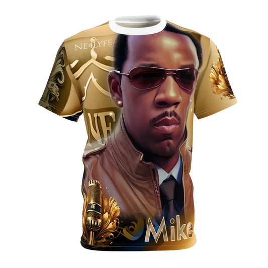 Mike Logo Unisex AOP Cut & Sew Tee