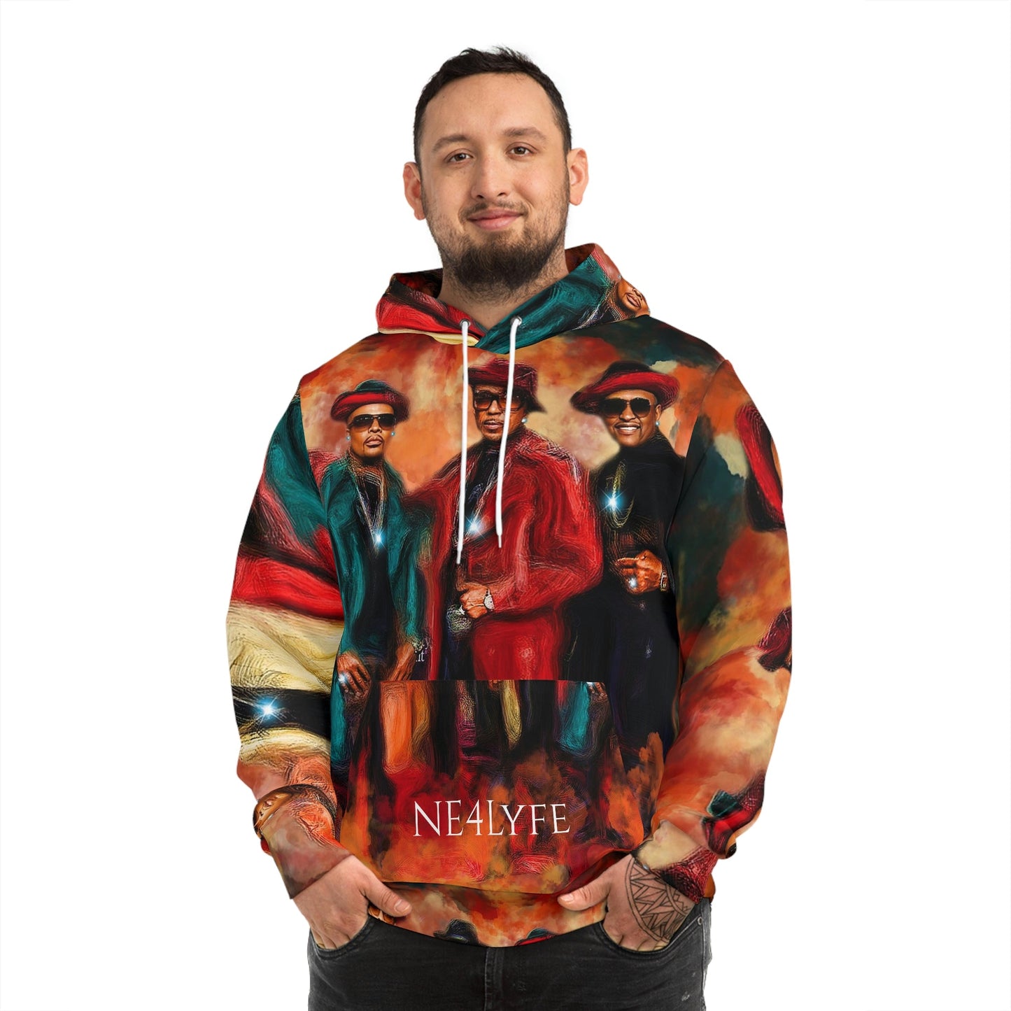 NE Culture AOP Fashion Hoodie